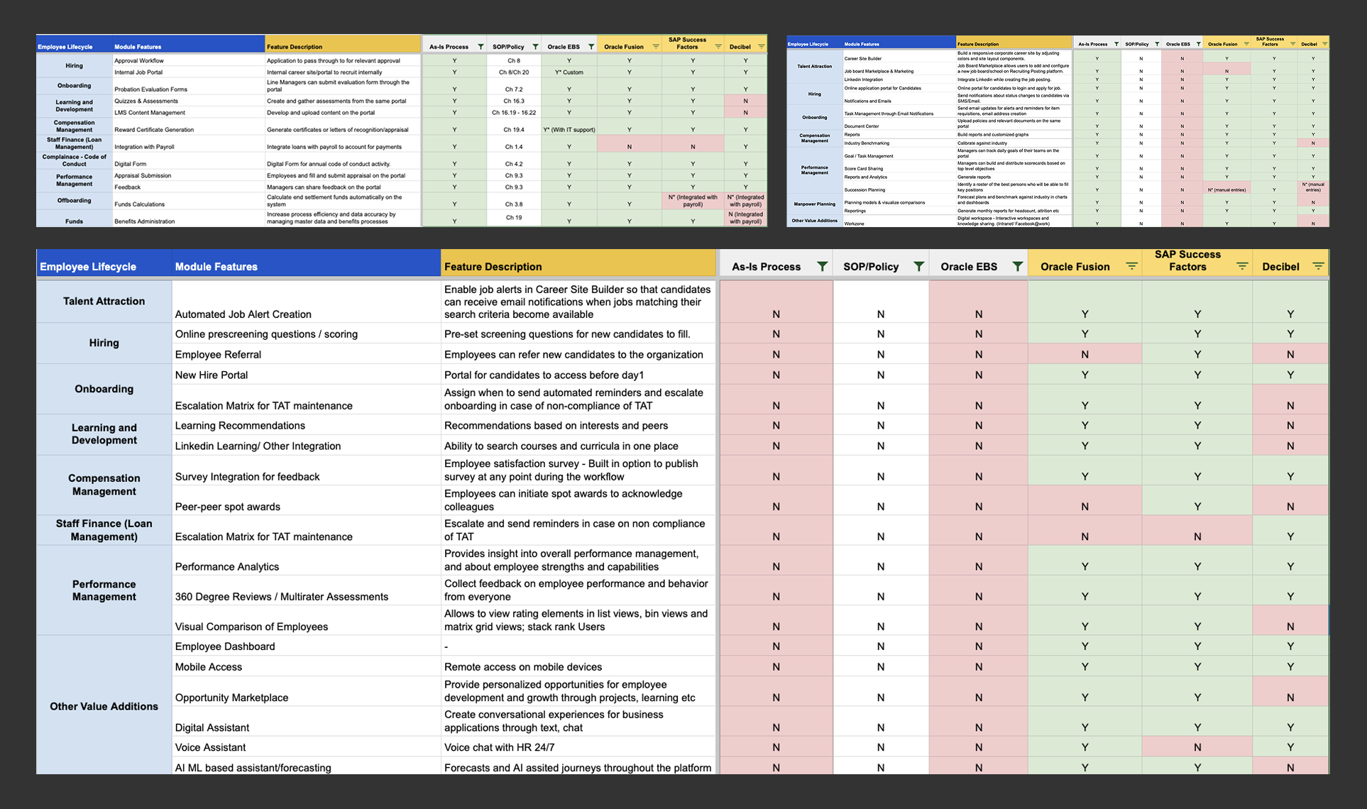 Screenshots and images